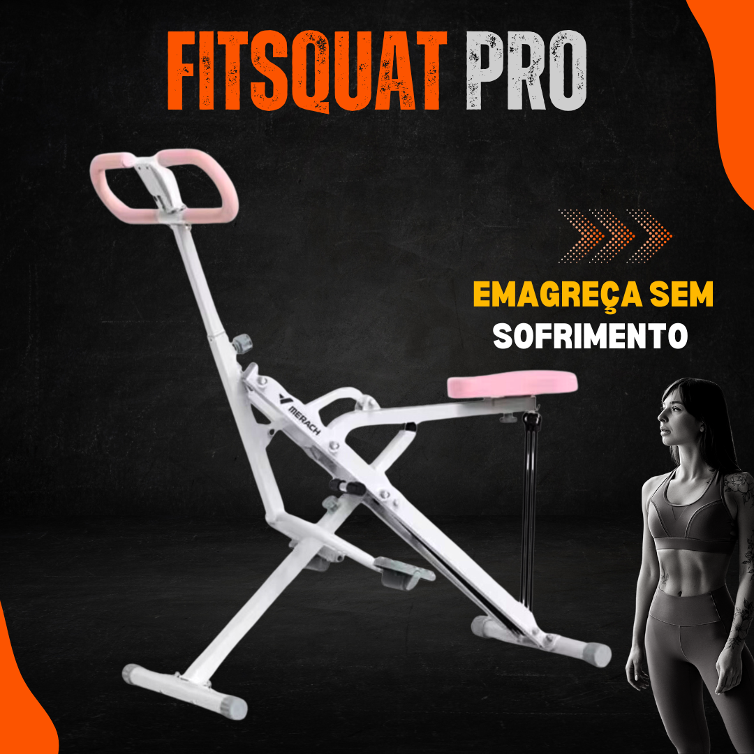 FITSQUAT Pro - Aparelho 2 em 1 para Glúteos e Pernas