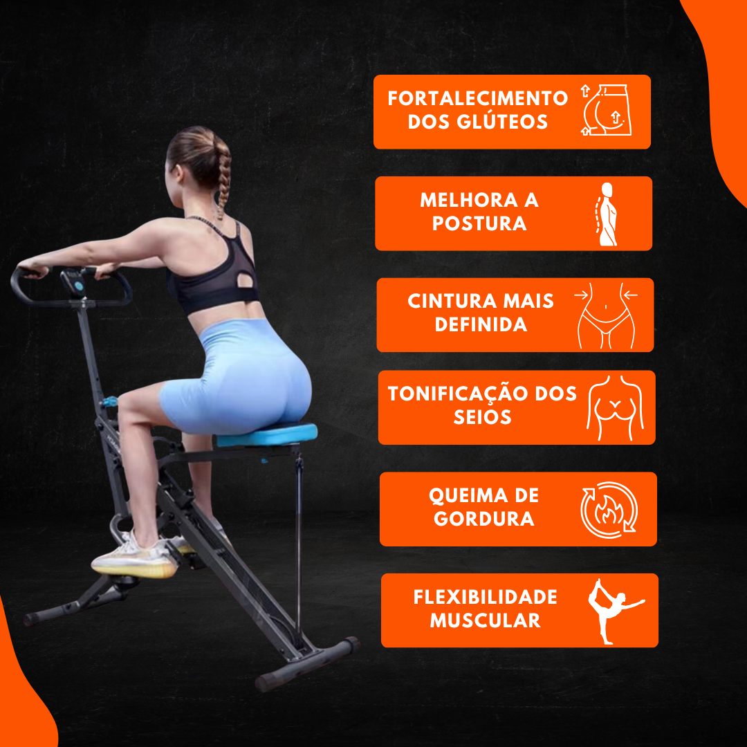 FITSQUAT Pro - Aparelho 2 em 1 para Glúteos e Pernas